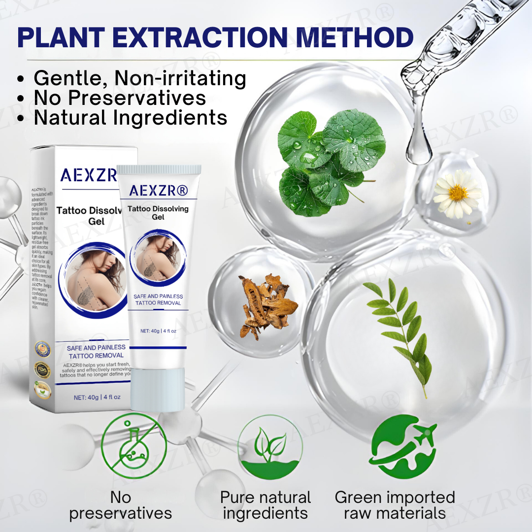 AEXZRยฎ Tattoo Dissolving Gel (๐๐% ๐๐ฝ๐ฝ ๐๐ก๐๐ฆ ๐๐ก ๐ญ๐ฌ ๐ ๐๐ก๐จ๐ง๐๐ฆ)