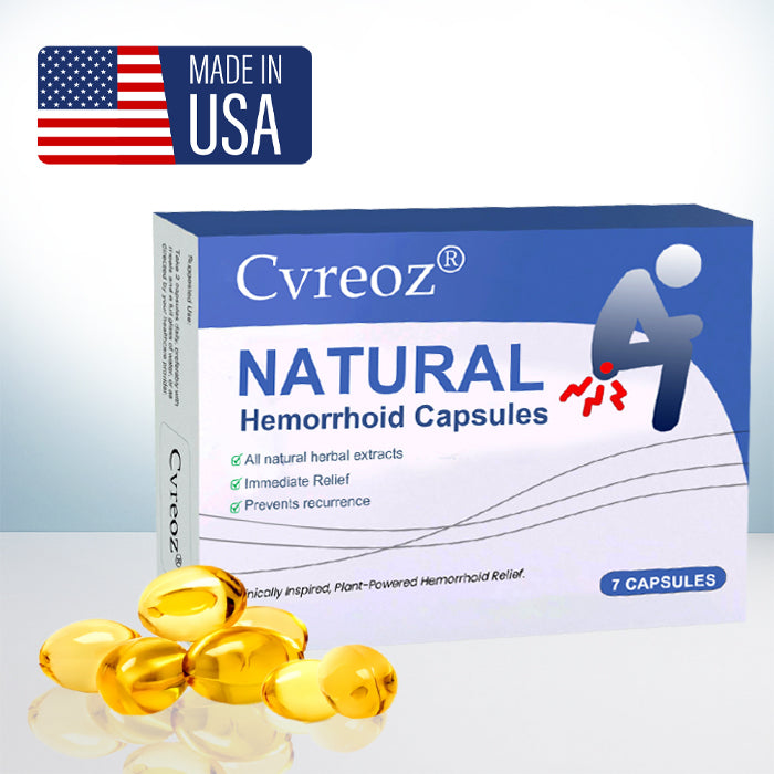LAST 44 PCS LEFT!! Cvreoz® Natural Hemorrhoid Capsules