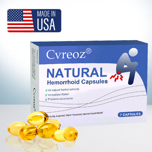 LAST 44 PCS LEFT!! Cvreozยฎ Natural Hemorrhoid Capsules