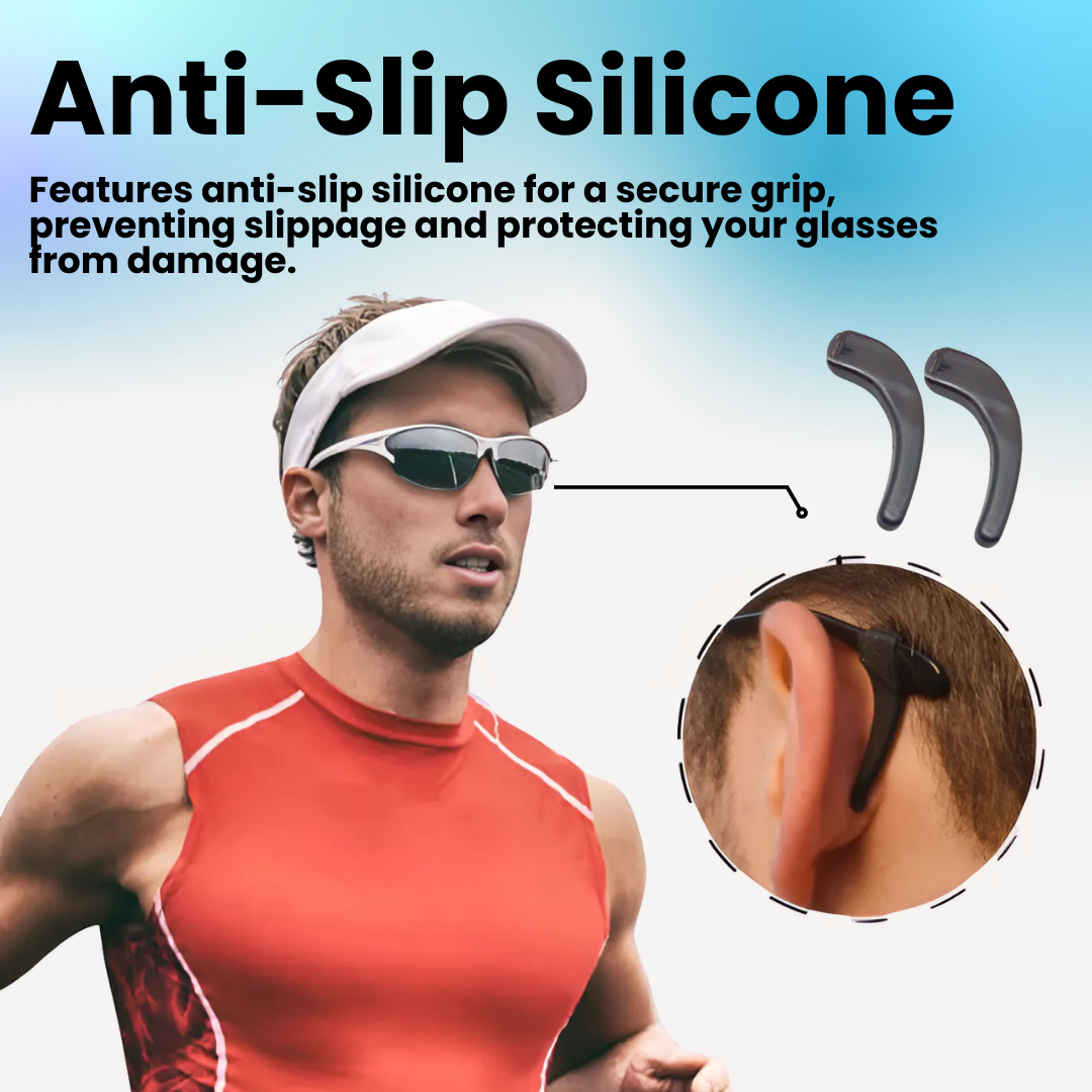 CZTICLE® Non-Slip Glasses Grips (𝟟𝟘% 𝕆𝔽𝔽 𝗘𝗡𝗗𝗦 𝗜𝗡 𝟭𝟬 𝗠𝗜𝗡𝗨𝗧𝗘𝗦)