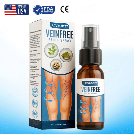 Cvreozยฎ VeinFree Relief Spray (๐๐% ๐๐ฝ๐ฝ ๐๐ก๐๐ฆ ๐๐ก ๐ญ๐ฌ ๐ ๐๐ก๐จ๐ง๐๐ฆ)