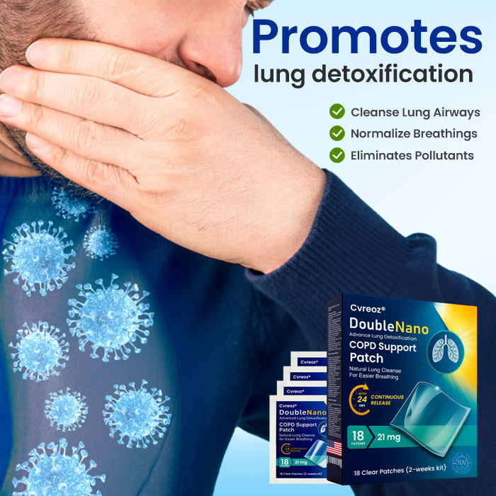 Cvreozยฎ DoubleNano COPD Support Patch (๐๐% ๐๐ฝ๐ฝ ๐๐ก๐๐ฆ ๐๐ก ๐ญ๐ฌ ๐ ๐๐ก๐จ๐ง๐๐ฆ)