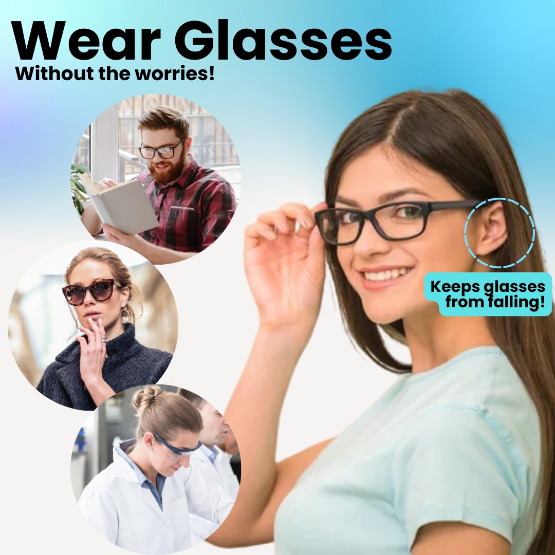 CZTICLEยฎ Non-Slip Glasses Grips (๐๐% ๐๐ฝ๐ฝ ๐๐ก๐๐ฆ ๐๐ก ๐ญ๐ฌ ๐ ๐๐ก๐จ๐ง๐๐ฆ)