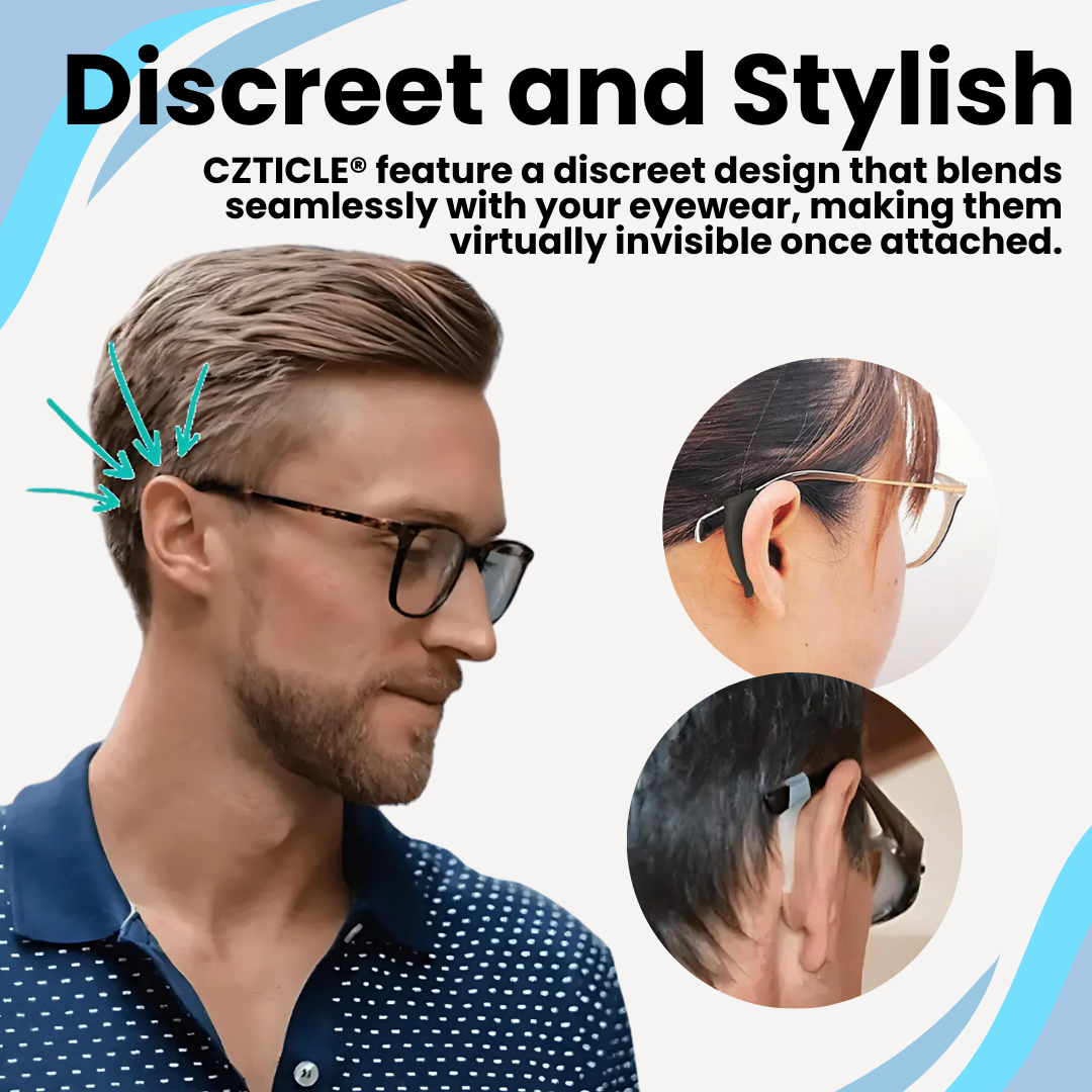 CZTICLE® Non-Slip Glasses Grips (𝟟𝟘% 𝕆𝔽𝔽 𝗘𝗡𝗗𝗦 𝗜𝗡 𝟭𝟬 𝗠𝗜𝗡𝗨𝗧𝗘𝗦)