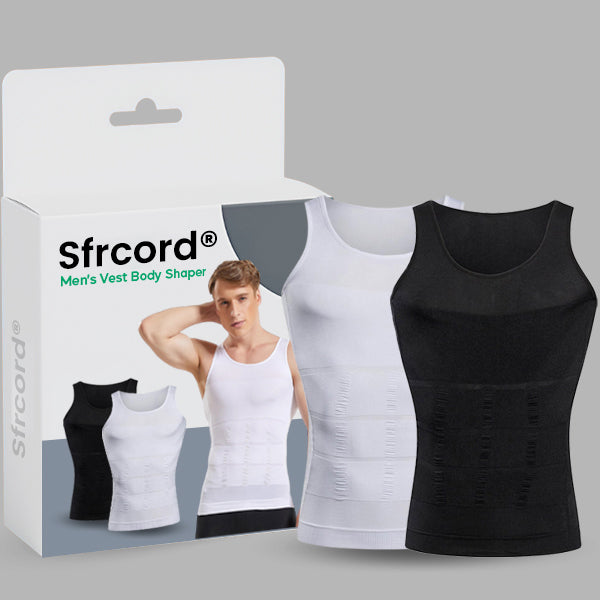 Sfrcordยฎ Menโs Vest Body Shaper (๐๐% ๐๐ฝ๐ฝ ๐๐ก๐๐ฆ ๐๐ก ๐ญ๐ฌ ๐ ๐๐ก๐จ๐ง๐๐ฆ)