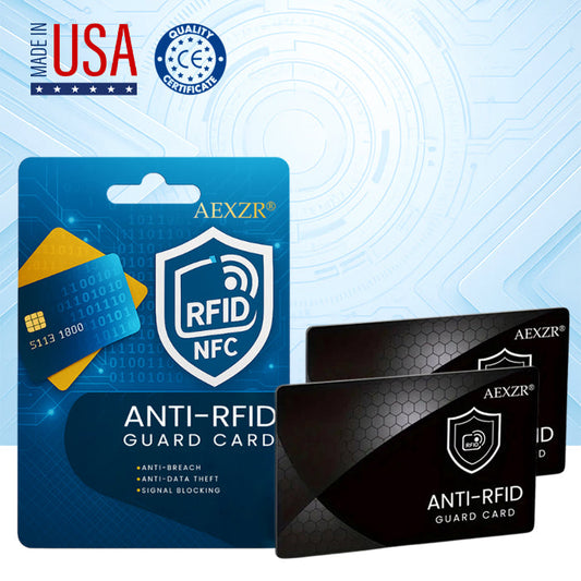 AEXZRยฎ Anti-RFID Guard Card (๐๐% ๐๐ฝ๐ฝ ๐๐ก๐๐ฆ ๐๐ก ๐ญ๐ฌ ๐ ๐๐ก๐จ๐ง๐๐ฆ)