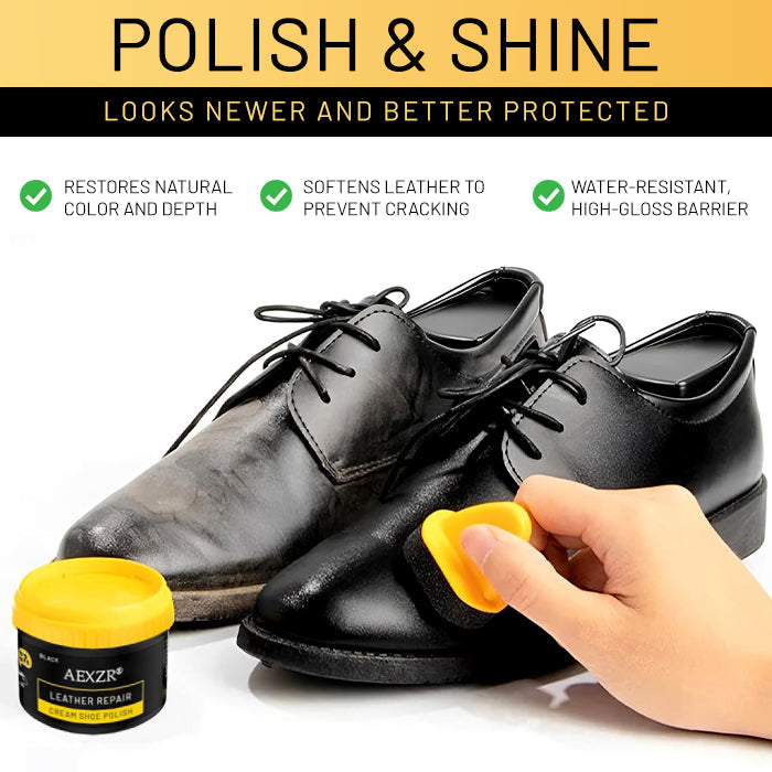 AEXZRยฎ Leather Repair Cream Shoe Polish (๐๐% ๐๐ฝ๐ฝ ๐๐ก๐๐ฆ ๐๐ก ๐ญ๐ฌ ๐ ๐๐ก๐จ๐ง๐๐ฆ)