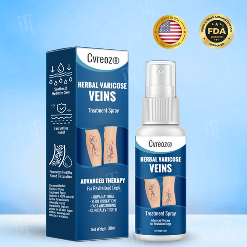 Cvreoz® Herbal Varicose Veins Treatment Spray (𝟟𝟘% 𝕆𝔽𝔽 𝗘𝗡𝗗𝗦 𝗜𝗡 𝟭𝟬 𝗠𝗜𝗡𝗨𝗧𝗘𝗦)