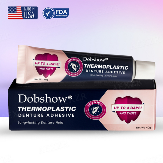 Dobshowยฎ Thermoplastic Denture Adhesive (๐๐% ๐๐ฝ๐ฝ ๐๐ก๐๐ฆ ๐๐ก ๐ญ๐ฌ ๐ ๐๐ก๐จ๐ง๐๐ฆ)