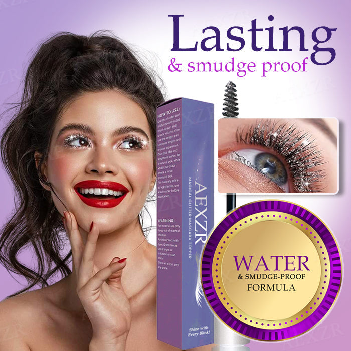 AEXZR® Magical Glitter Mascara Topper (𝟟𝟘% 𝕆𝔽𝔽 𝗘𝗡𝗗𝗦 𝗜𝗡 𝟭𝟬 𝗠𝗜𝗡𝗨𝗧𝗘𝗦)