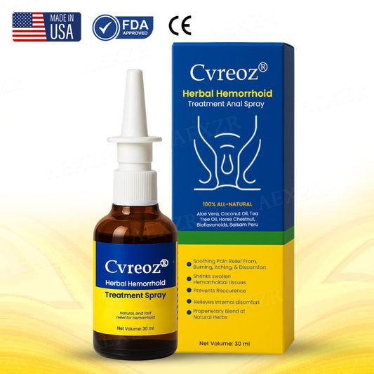 LAST 44 PCS LEFT!! Cvreozยฎ Herbal Hemorrhoid Treatment Anal Spray