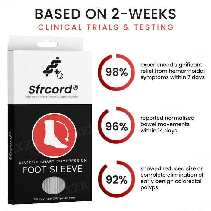 Sfrcord® Diabetic Smart Compression Foot Sleeve (𝟟𝟘% 𝕆𝔽𝔽 𝗘𝗡𝗗𝗦 𝗜𝗡 𝟭𝟬 𝗠𝗜𝗡𝗨𝗧𝗘𝗦)