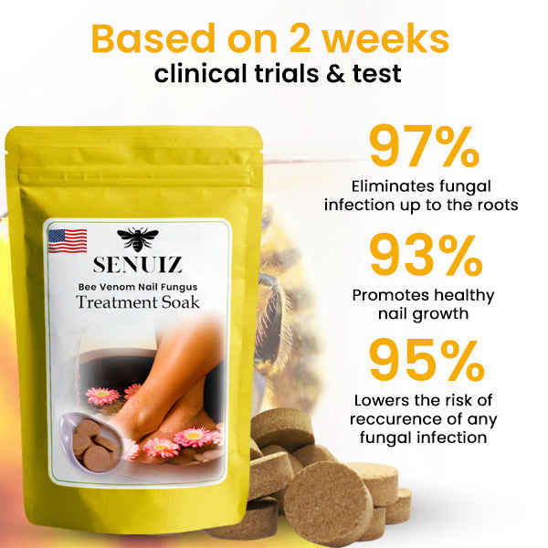 SENUIZ™ Bee Venom Nail Fungus Treatment Soak (10pcs) - (SALE ENDS IN 10 MINUTES)