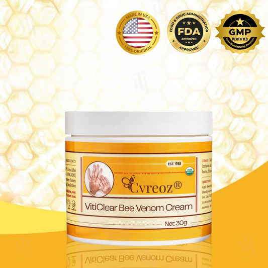 Cvreozยฎ VitiClear Bee Venom Cream (๐๐% ๐๐ฝ๐ฝ ๐๐ก๐๐ฆ ๐๐ก ๐ญ๐ฌ ๐ ๐๐ก๐จ๐ง๐๐ฆ)