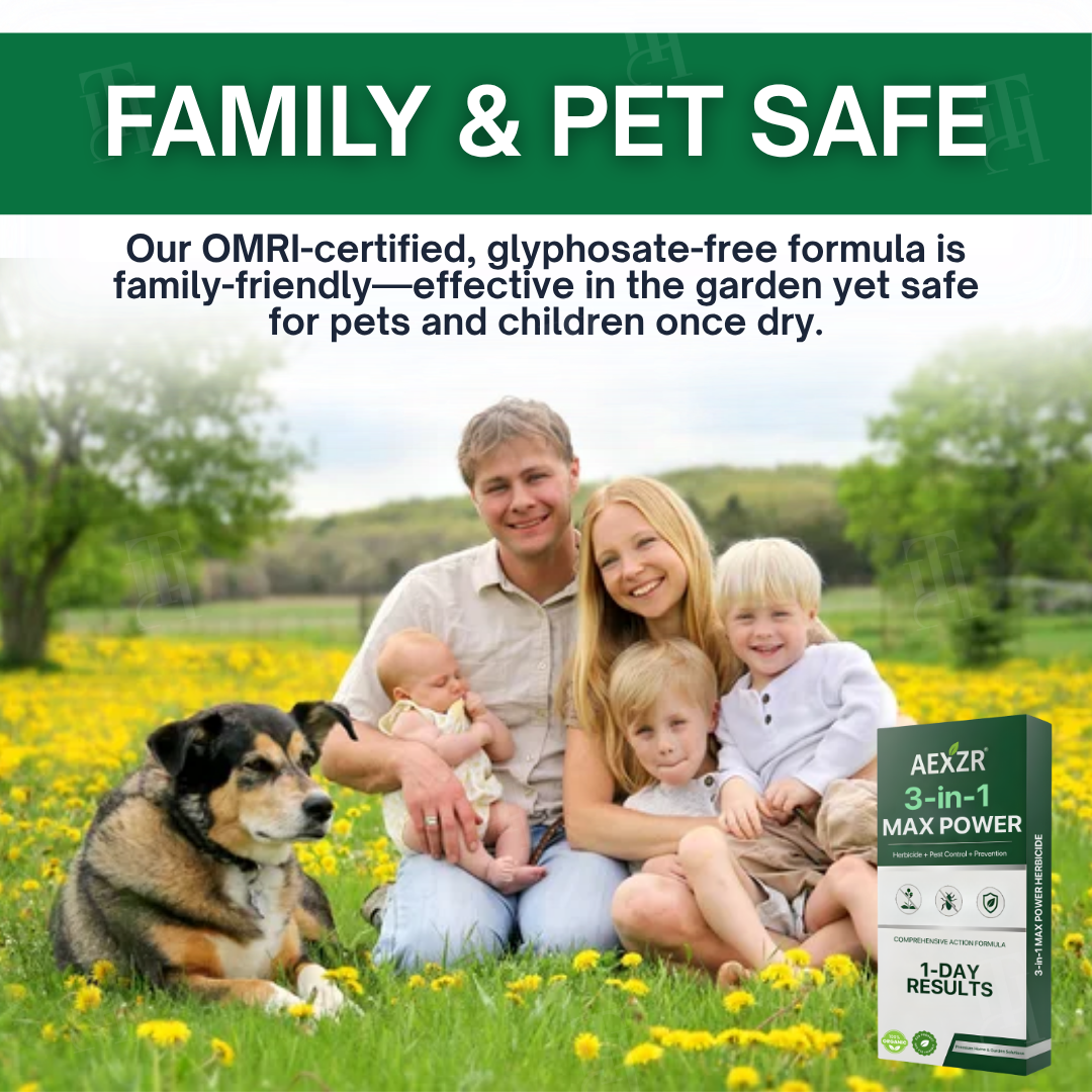 LAST 44 PCS LEFT!!! AEXZR® 3 in 1 Max Power Herbicide