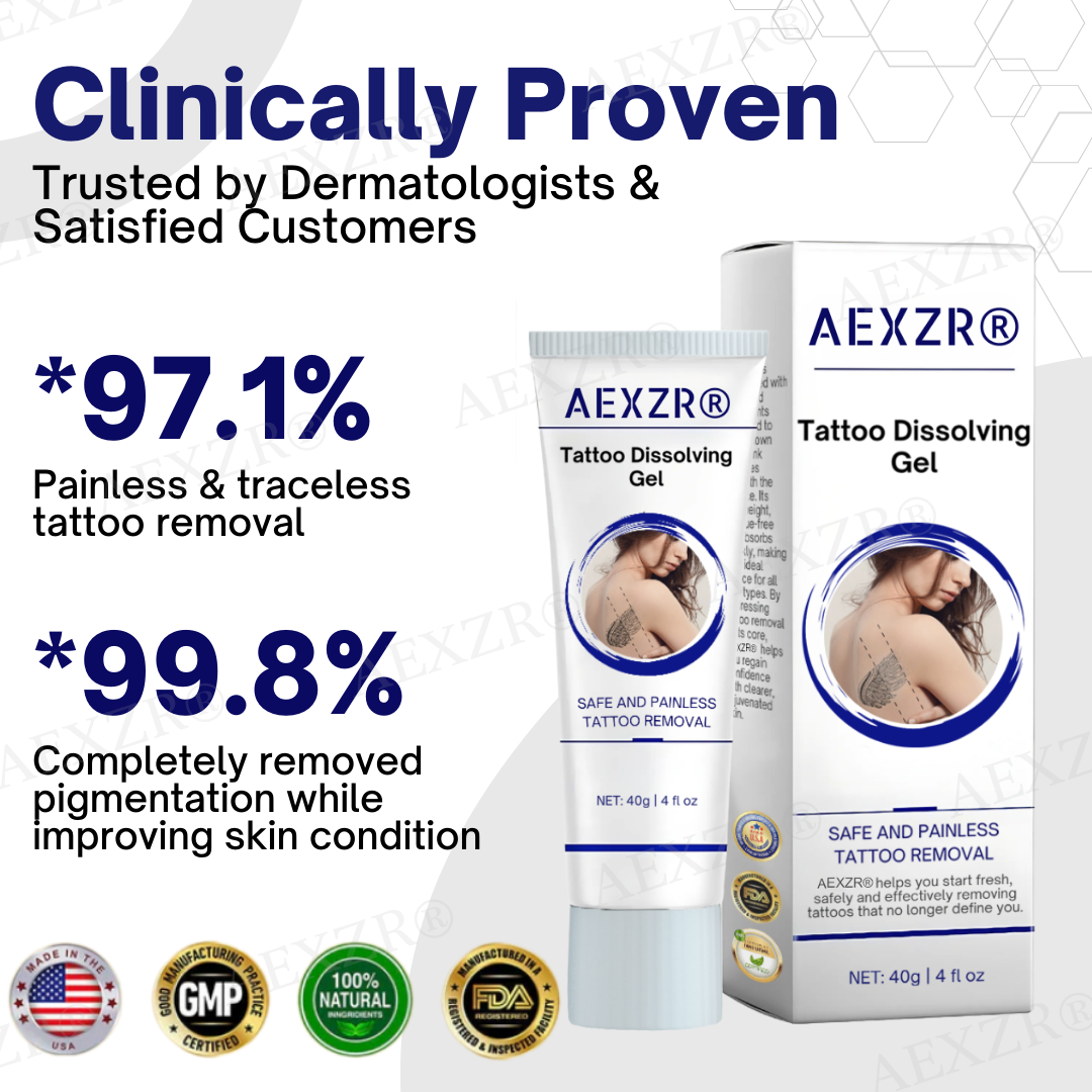 AEXZRยฎ Tattoo Dissolving Gel (๐๐% ๐๐ฝ๐ฝ ๐๐ก๐๐ฆ ๐๐ก ๐ญ๐ฌ ๐ ๐๐ก๐จ๐ง๐๐ฆ)