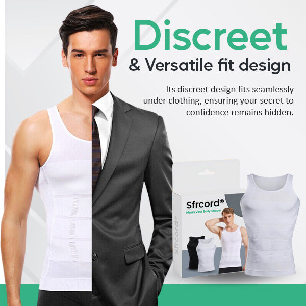 Sfrcordยฎ Menโs Vest Body Shaper (๐๐% ๐๐ฝ๐ฝ ๐๐ก๐๐ฆ ๐๐ก ๐ญ๐ฌ ๐ ๐๐ก๐จ๐ง๐๐ฆ)