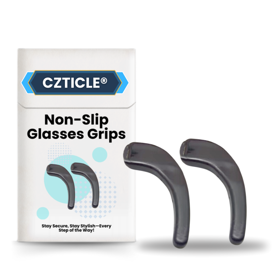 CZTICLE® Non-Slip Glasses Grips (𝟟𝟘% 𝕆𝔽𝔽 𝗘𝗡𝗗𝗦 𝗜𝗡 𝟭𝟬 𝗠𝗜𝗡𝗨𝗧𝗘𝗦)