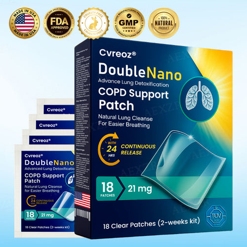 Cvreozยฎ DoubleNano COPD Support Patch (๐๐% ๐๐ฝ๐ฝ ๐๐ก๐๐ฆ ๐๐ก ๐ญ๐ฌ ๐ ๐๐ก๐จ๐ง๐๐ฆ)