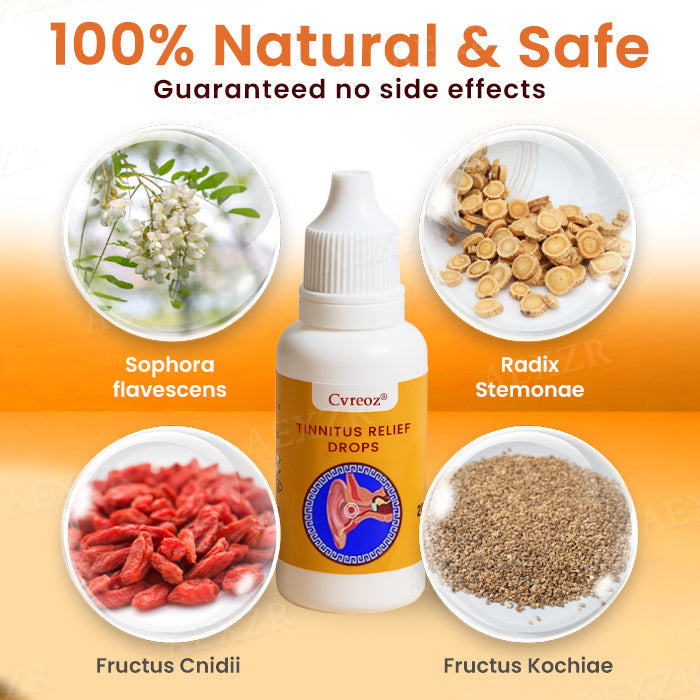 LAST 44 PCS!! Cvreoz® Tinnitus Relief Drops