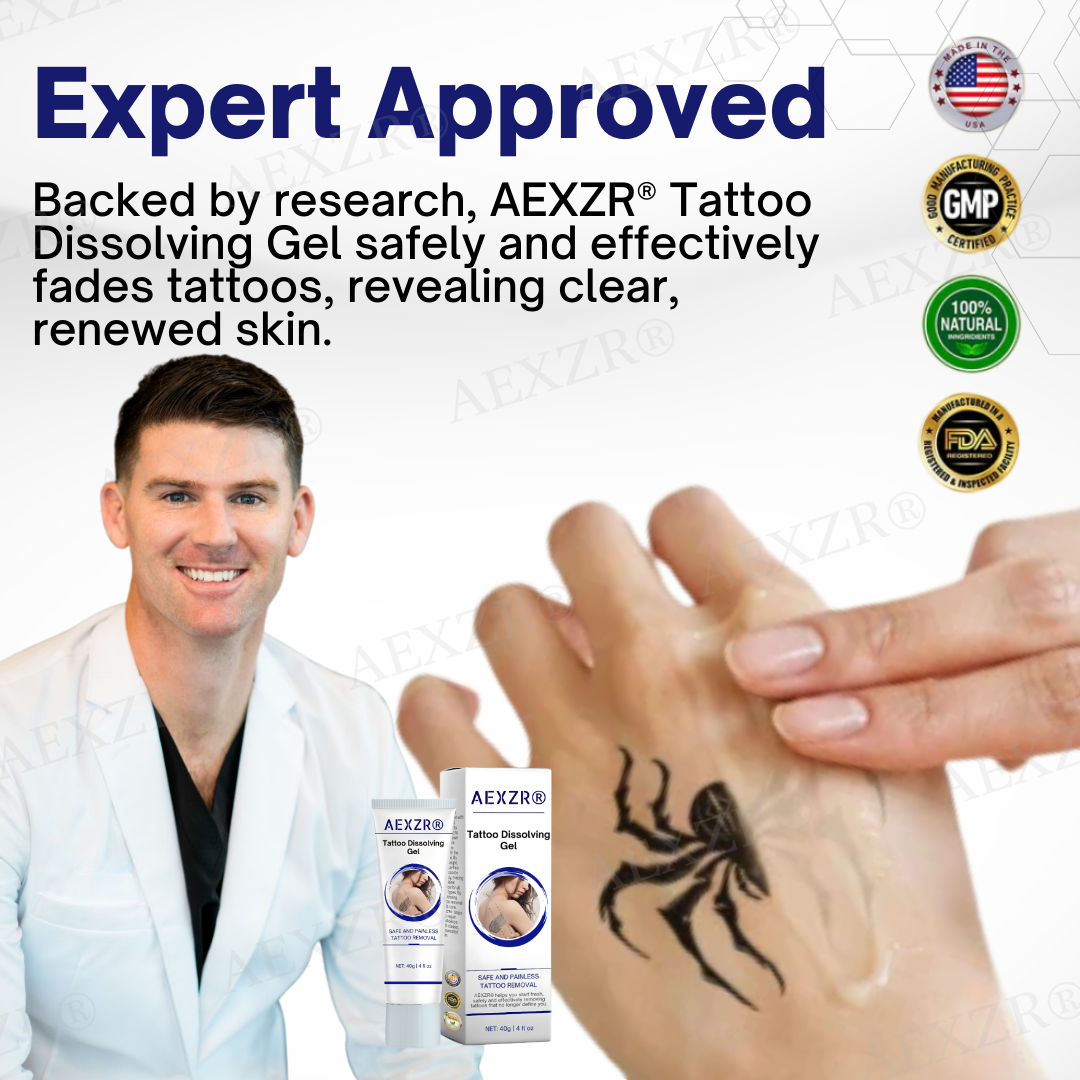 AEXZRยฎ Tattoo Dissolving Gel (๐๐% ๐๐ฝ๐ฝ ๐๐ก๐๐ฆ ๐๐ก ๐ญ๐ฌ ๐ ๐๐ก๐จ๐ง๐๐ฆ)