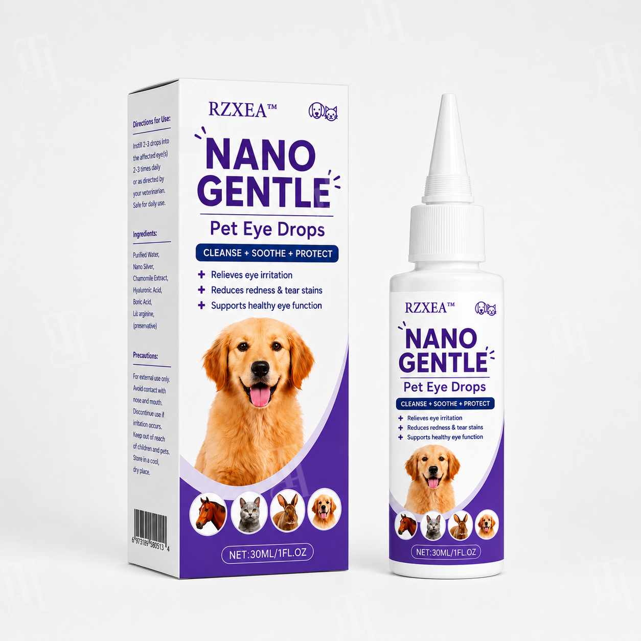 RZXEA™ Nano Gentle Pet Eye Drops (𝟟𝟘% 𝕆𝔽𝔽 𝗘𝗡𝗗𝗦 𝗜𝗡 𝟭𝟬 𝗠𝗜𝗡𝗨𝗧𝗘𝗦)