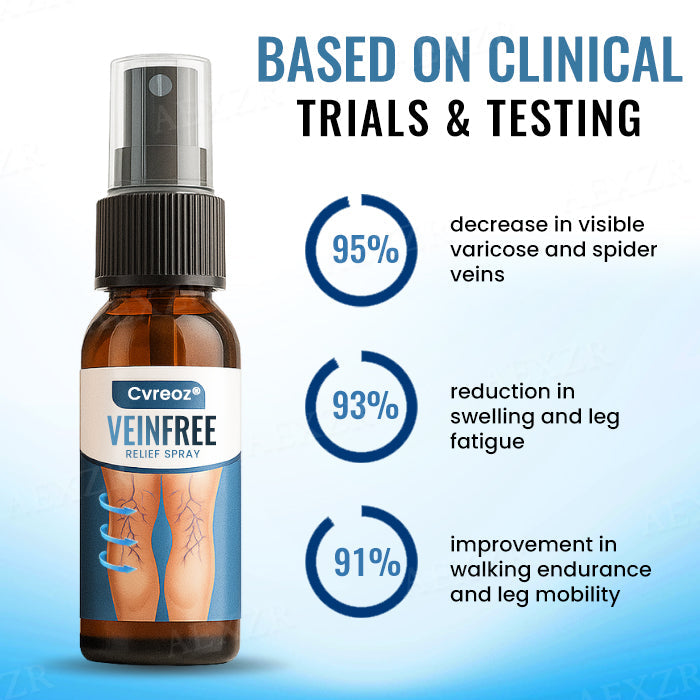 Cvreozยฎ VeinFree Relief Spray (๐๐% ๐๐ฝ๐ฝ ๐๐ก๐๐ฆ ๐๐ก ๐ญ๐ฌ ๐ ๐๐ก๐จ๐ง๐๐ฆ)