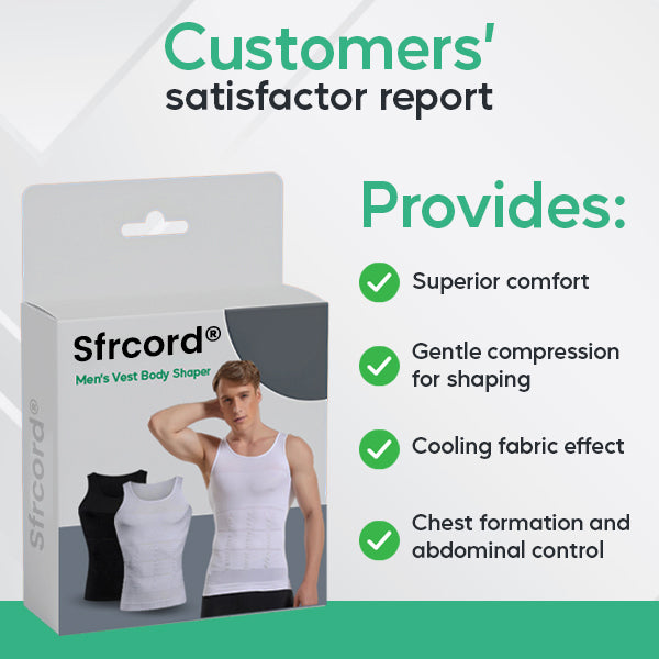 Sfrcordยฎ Menโs Vest Body Shaper (๐๐% ๐๐ฝ๐ฝ ๐๐ก๐๐ฆ ๐๐ก ๐ญ๐ฌ ๐ ๐๐ก๐จ๐ง๐๐ฆ)