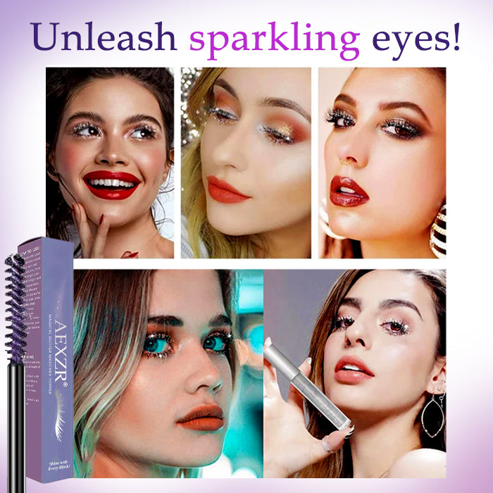 AEXZR® Magical Glitter Mascara Topper (𝟟𝟘% 𝕆𝔽𝔽 𝗘𝗡𝗗𝗦 𝗜𝗡 𝟭𝟬 𝗠𝗜𝗡𝗨𝗧𝗘𝗦)