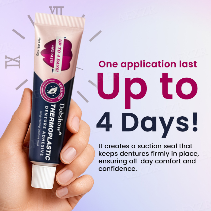 LAST 44 PCS LEFT!! Dobshow® Thermoplastic Denture Adhesive