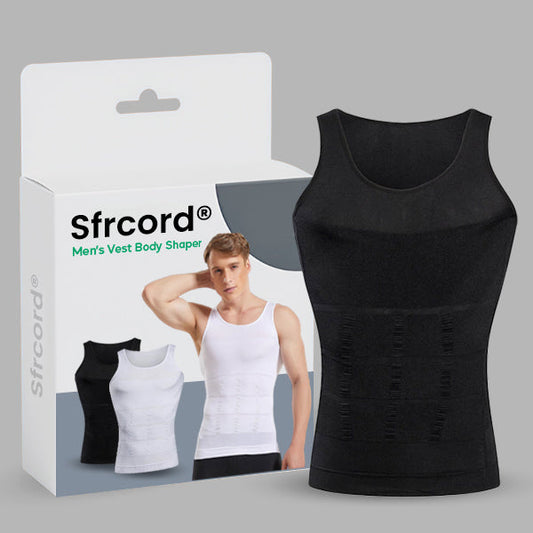 Sfrcordยฎ Menโs Vest Body Shaper (๐๐% ๐๐ฝ๐ฝ ๐๐ก๐๐ฆ ๐๐ก ๐ญ๐ฌ ๐ ๐๐ก๐จ๐ง๐๐ฆ)