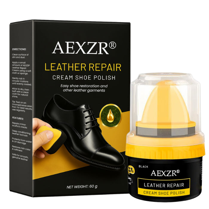AEXZRยฎ Leather Repair Cream Shoe Polish (๐๐% ๐๐ฝ๐ฝ ๐๐ก๐๐ฆ ๐๐ก ๐ญ๐ฌ ๐ ๐๐ก๐จ๐ง๐๐ฆ)