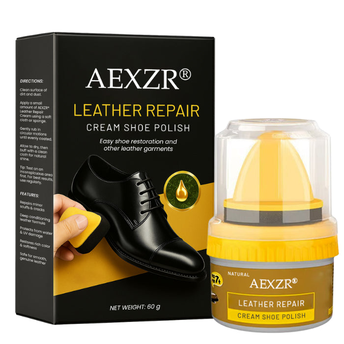 AEXZRยฎ Leather Repair Cream Shoe Polish (๐๐% ๐๐ฝ๐ฝ ๐๐ก๐๐ฆ ๐๐ก ๐ญ๐ฌ ๐ ๐๐ก๐จ๐ง๐๐ฆ)