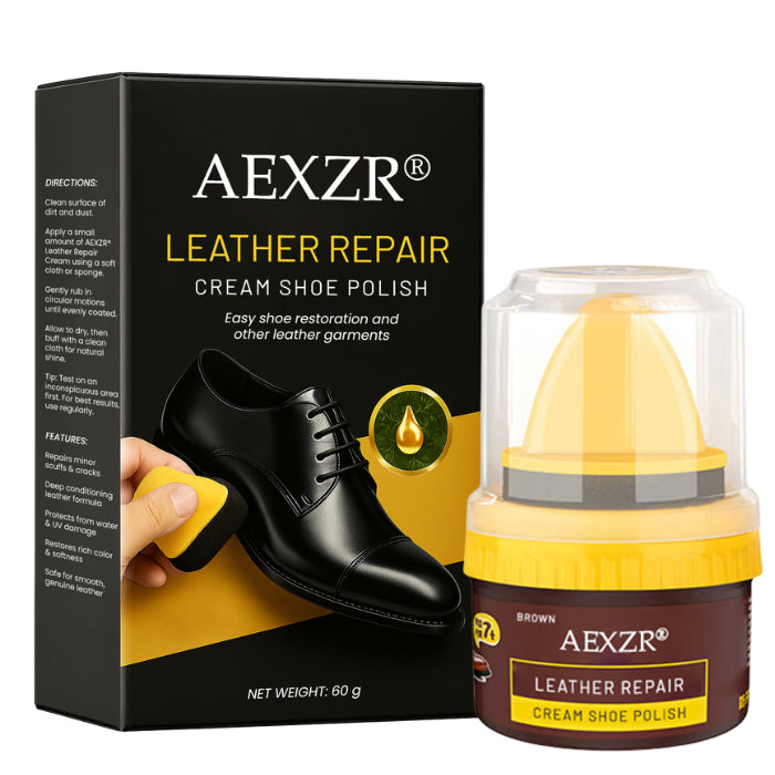 AEXZRยฎ Leather Repair Cream Shoe Polish (๐๐% ๐๐ฝ๐ฝ ๐๐ก๐๐ฆ ๐๐ก ๐ญ๐ฌ ๐ ๐๐ก๐จ๐ง๐๐ฆ)