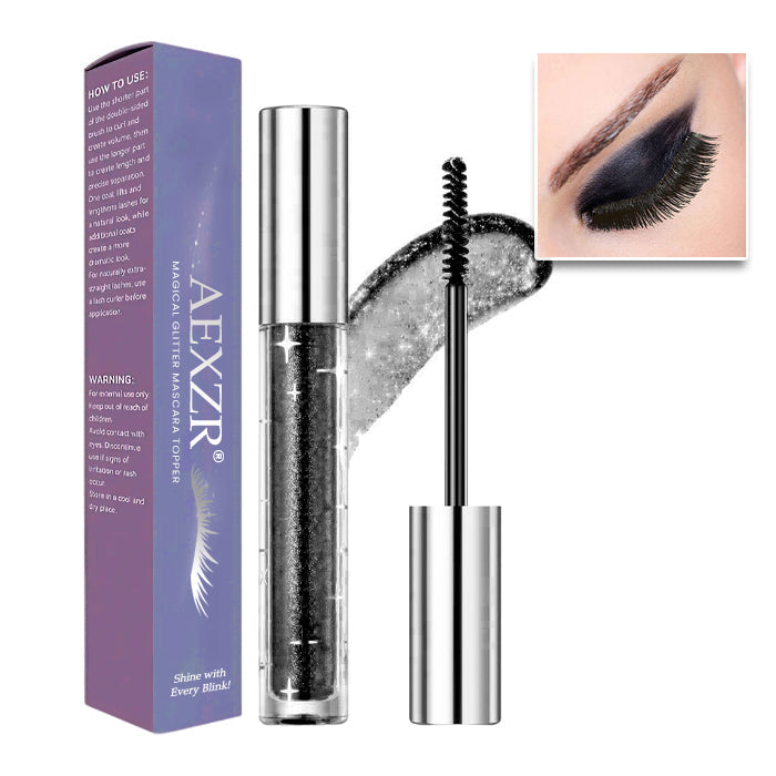 AEXZR® Magical Glitter Mascara Topper (𝟟𝟘% 𝕆𝔽𝔽 𝗘𝗡𝗗𝗦 𝗜𝗡 𝟭𝟬 𝗠𝗜𝗡𝗨𝗧𝗘𝗦)