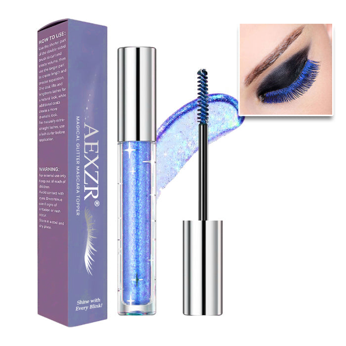 AEXZR® Magical Glitter Mascara Topper (𝟟𝟘% 𝕆𝔽𝔽 𝗘𝗡𝗗𝗦 𝗜𝗡 𝟭𝟬 𝗠𝗜𝗡𝗨𝗧𝗘𝗦)