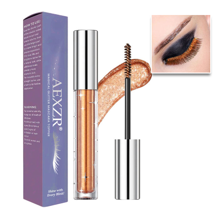 AEXZR® Magical Glitter Mascara Topper (𝟟𝟘% 𝕆𝔽𝔽 𝗘𝗡𝗗𝗦 𝗜𝗡 𝟭𝟬 𝗠𝗜𝗡𝗨𝗧𝗘𝗦)