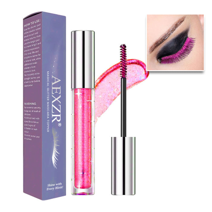 AEXZR® Magical Glitter Mascara Topper (𝟟𝟘% 𝕆𝔽𝔽 𝗘𝗡𝗗𝗦 𝗜𝗡 𝟭𝟬 𝗠𝗜𝗡𝗨𝗧𝗘𝗦)