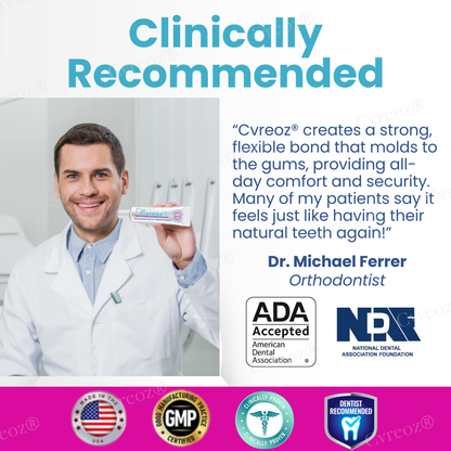 Cvreoz® Thermoplastic Denture Adhesive Cushion