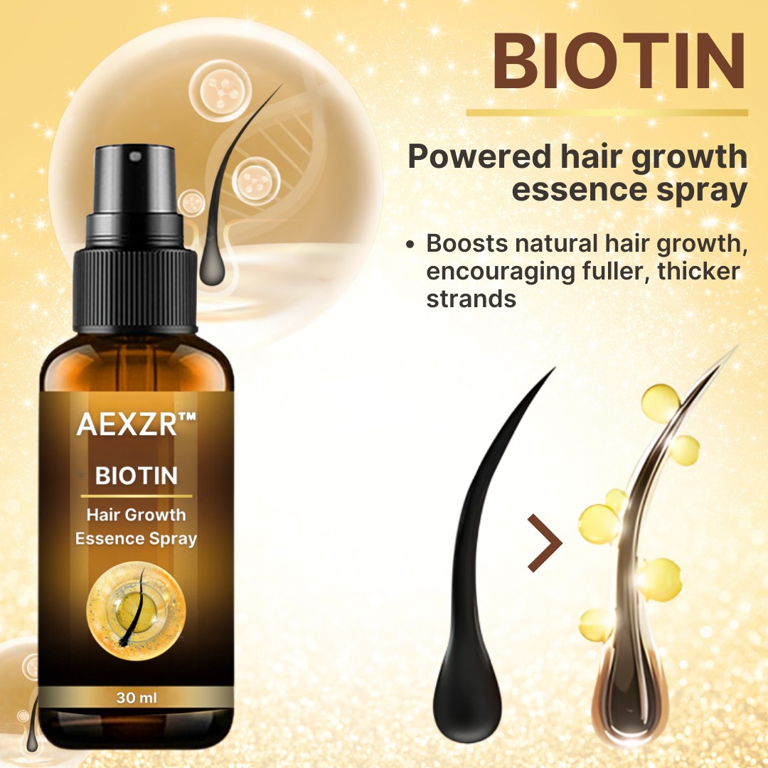 AEXZR™ Biotin Hair Growth Essence Spray (SALE ENDS IN 10 MINUTES)