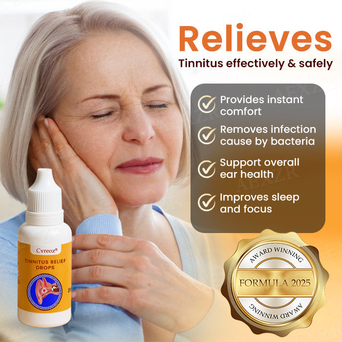 LAST 44 PCS!! Cvreoz® Tinnitus Relief Drops