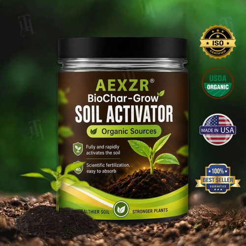 LAST 44 PCS LEFT!!! AEXZR® BioChar-Grow Soil Activator