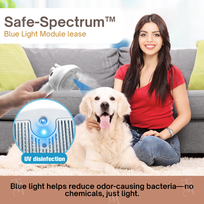 AEXZR® 3-in-1 Blue Light Grooming Comb (𝟟𝟘% 𝕆𝔽𝔽 𝗘𝗡𝗗𝗦 𝗜𝗡 𝟭𝟬 𝗠𝗜𝗡𝗨𝗧𝗘𝗦)