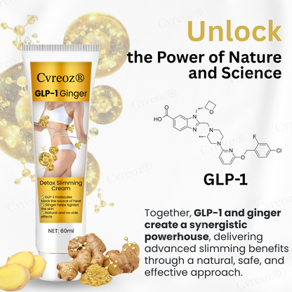 Cvreoz® GLP-1 Ginger Detox Slimming Cream (𝟟𝟘% 𝕆𝔽𝔽 𝗘𝗡𝗗𝗦 𝗜𝗡 𝟭𝟬 𝗠𝗜𝗡𝗨𝗧𝗘𝗦)