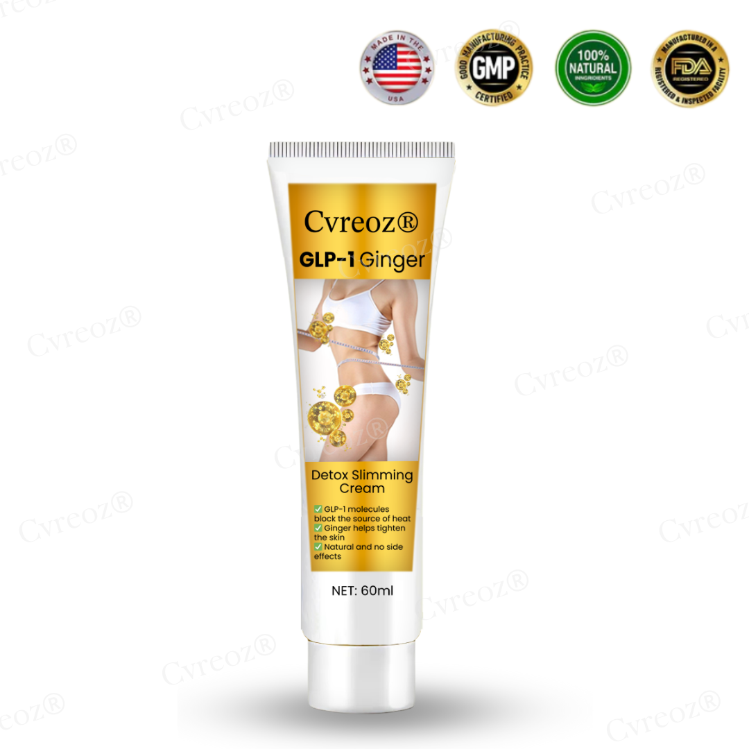 Cvreoz® GLP-1 Ginger Detox Slimming Cream (𝟟𝟘% 𝕆𝔽𝔽 𝗘𝗡𝗗𝗦 𝗜𝗡 𝟭𝟬 𝗠𝗜𝗡𝗨𝗧𝗘𝗦)