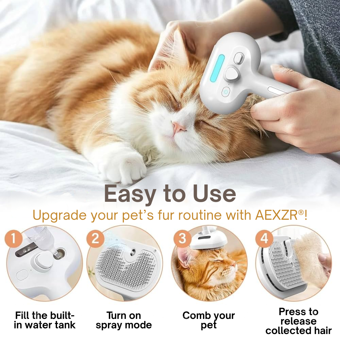 LAST 44 PCS LEFT!!! AEXZR® 3-in-1 Blue Light Grooming Comb