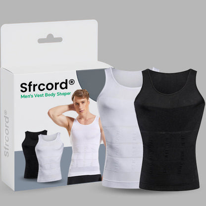Sfrcord® Men’s Vest Body Shaper (𝟟𝟘% 𝕆𝔽𝔽 𝗘𝗡𝗗𝗦 𝗜𝗡 𝟭𝟬 𝗠𝗜𝗡𝗨𝗧𝗘𝗦)
