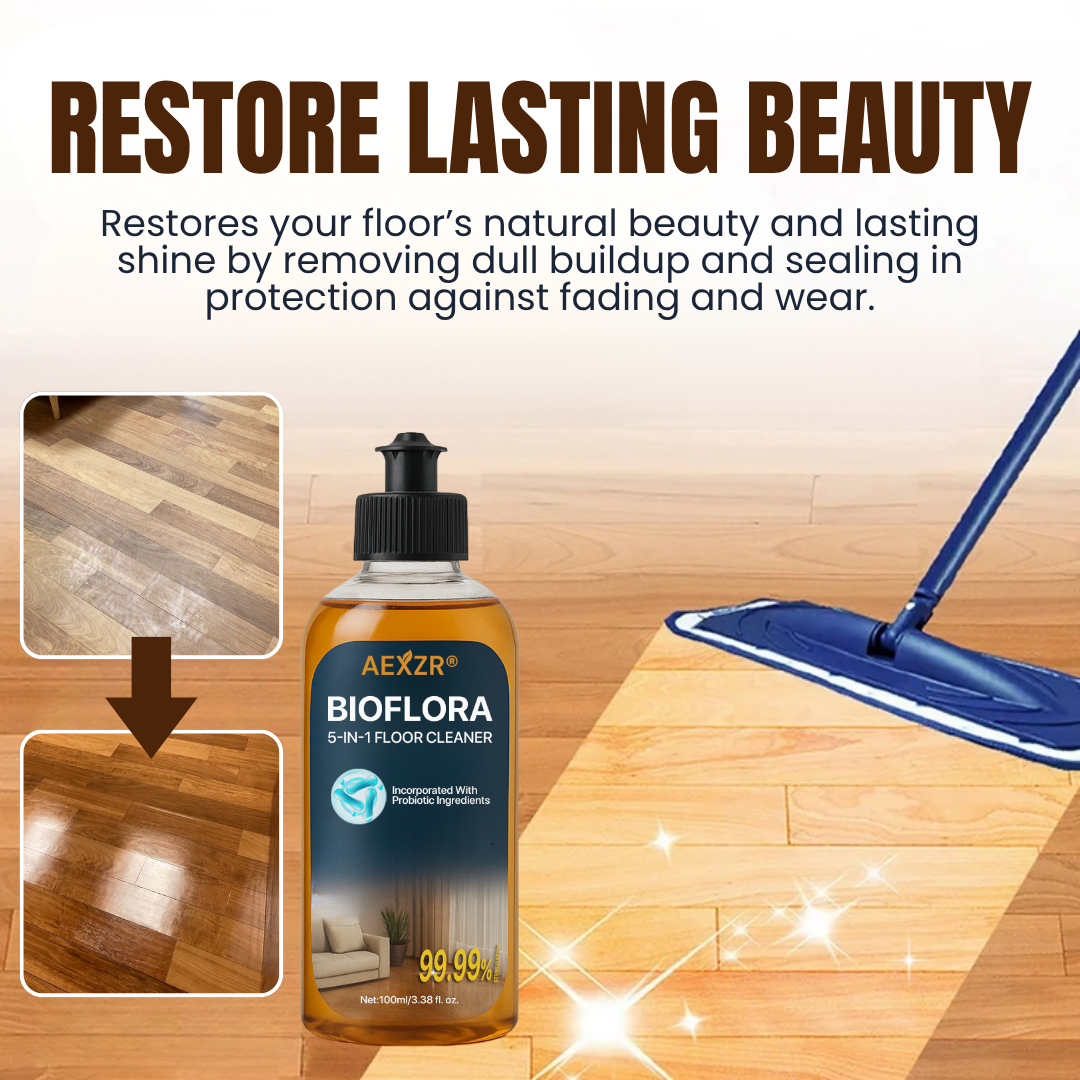 AEXZR® BioFlora 5-in-1 Floor Cleaner (𝟟𝟘% 𝕆𝔽𝔽 𝗘𝗡𝗗𝗦 𝗜𝗡 𝟭𝟬 𝗠𝗜𝗡𝗨𝗧𝗘𝗦)