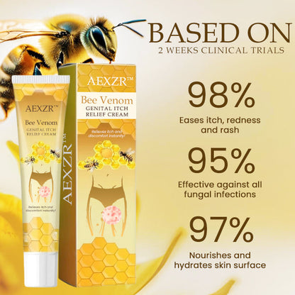 AEXZR™ Bee Venom Genital Itch Relief Cream (70% OFF ENDS IN 10 MINUTES)