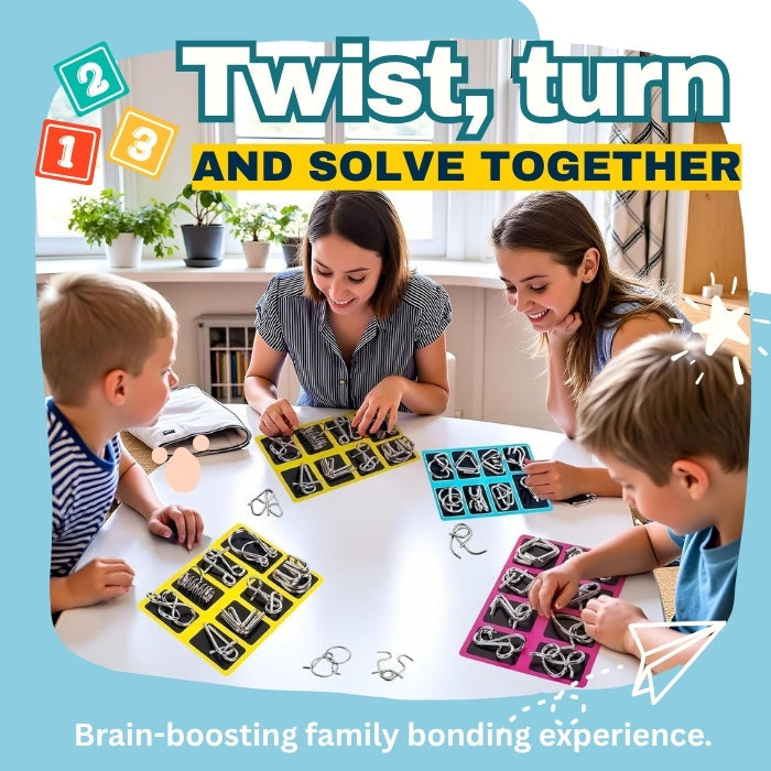 AEXZR® 3D Metal Challenge Puzzle Toy (𝟟𝟘% 𝕆𝔽𝔽 𝗘𝗡𝗗𝗦 𝗜𝗡 𝟭𝟬 𝗠𝗜𝗡𝗨𝗧𝗘𝗦)